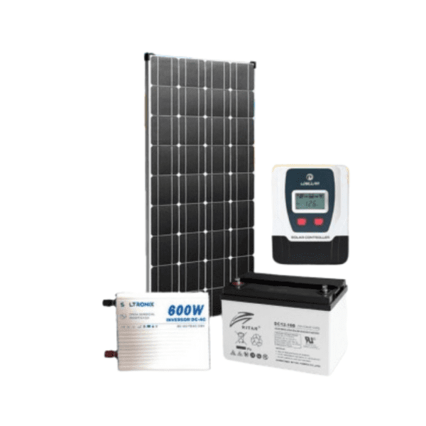 KIT SOLAR DOMESTICOS 150WH