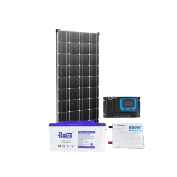 KIT SOLAR DOMESTICO 100WH