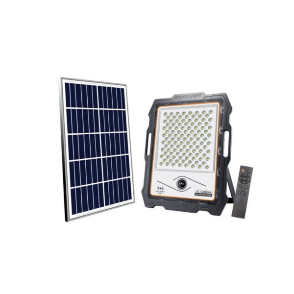 REFLECTOR SOLAR CON CÁMARA 100W