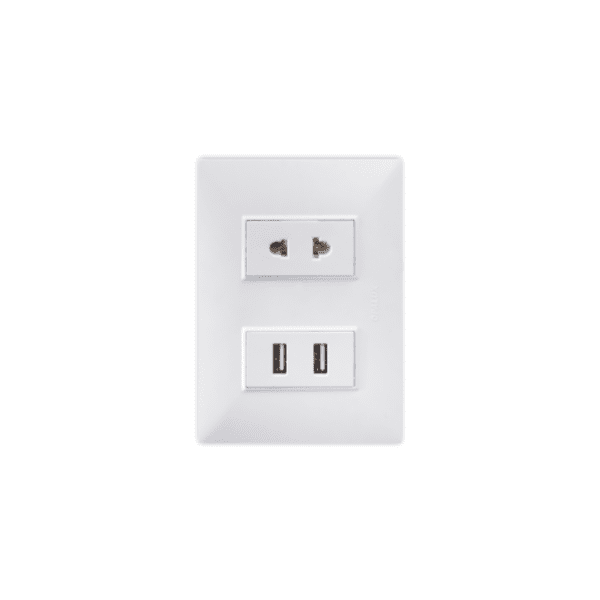 TOMACORRIENTE + USB OPALUX