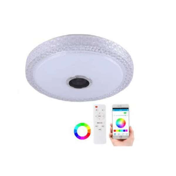PLAFÓN DECORATIVOS BLUETOOTH RGB 36W LUMINIKA